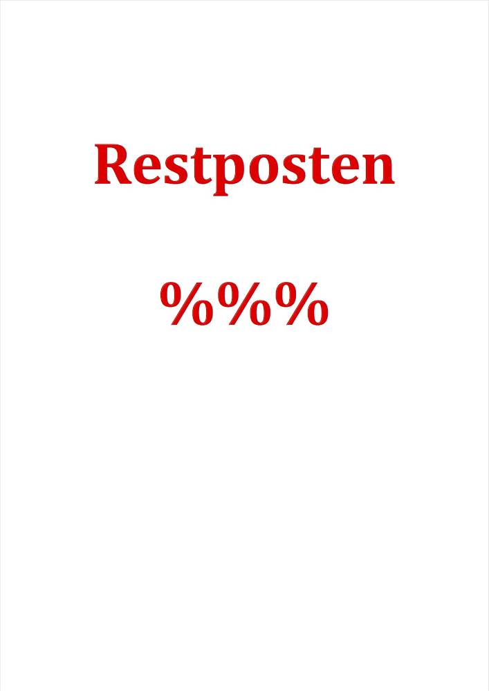 Restpostenliste