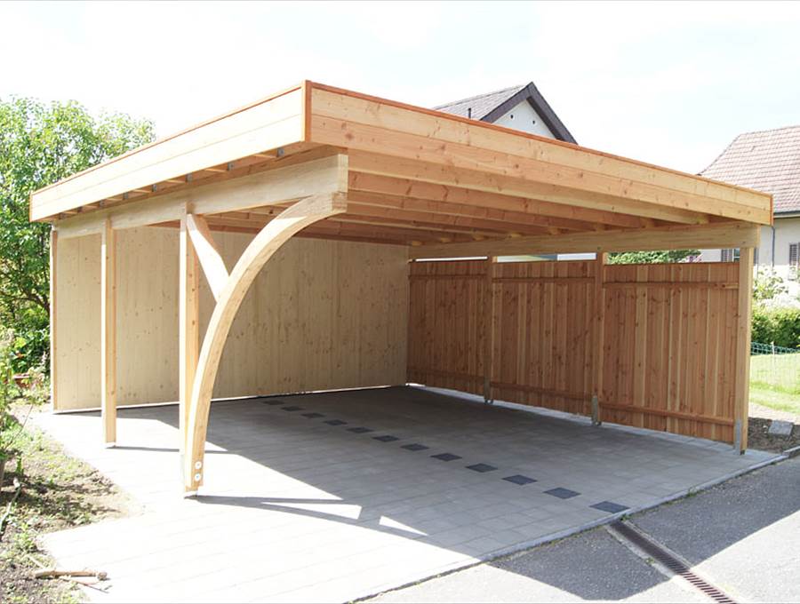 Carport Douglasieholz 