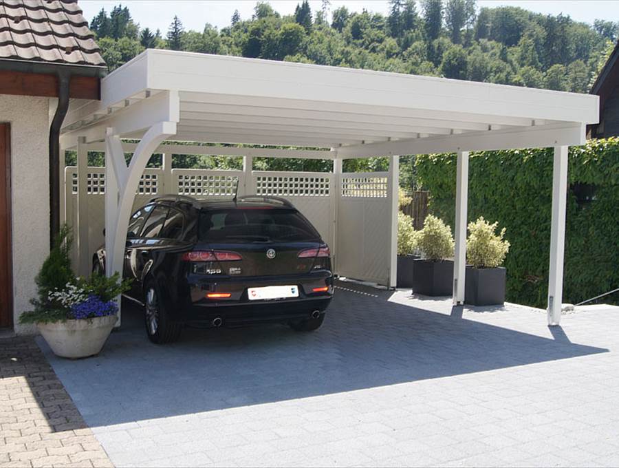 Carport aus Holz