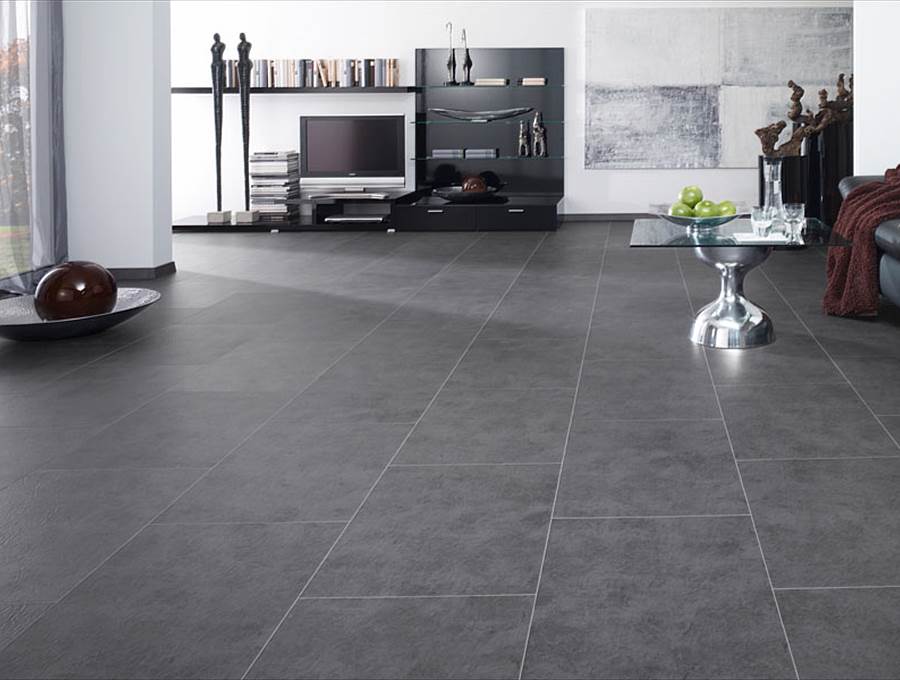 KWG Vinylboden Antigua Stone Graphit Stone